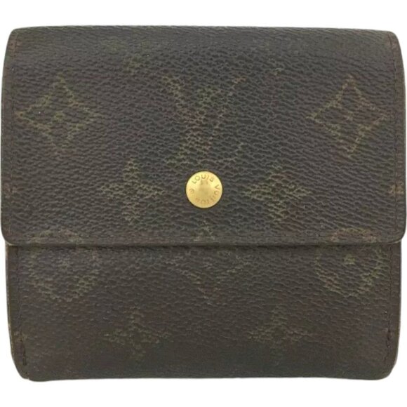 141131AQ (V6) Louis Vuitton Wallet Brown Monogram - Picture 1 of 10